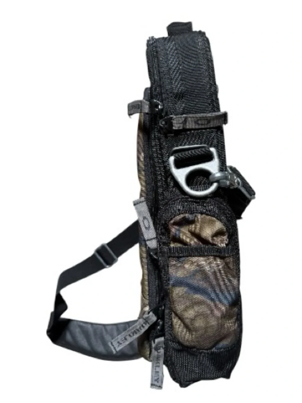 Oakley Tactical Field Gear Camouflage Black Messenger Bag Outdoors Hiking Camp